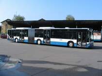 Mercedes Citaro der Limmatbus AG auf dem Garagen Platz nach dem Waschen in Dietikon. Limmatbus hat 2 solcher Citaro im Einsatz Nr. 27 und 31. Diese Citaro verkehren haupts�chlich auf der Linie 303 Farbhof-Schlieren Bahnhof-Killwangen Bahnhof. In den Morgenstunden auch auf der Linie 309 Dietikon Bahnhof-Silbern.