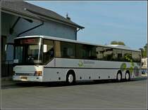 Dieser Setrabus stand am 04.09.2010 in der N�he des Bahnhofs von Wiltz.