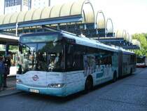 BOGESTRA Solaris Urbino 18 ,Linie CE 31 nach Hattingen Mitte ,
Im Bochumer Hbf./Bbf.,(22.09.2007)