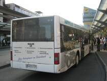 MAN Bus der Firma Horst Becker Touristik fhrt im Auftrag von Saar-Pfalz-Bus Linienverkehr in Saarbrcken. Das Foto habe ich am 08.10.2010 gemacht.