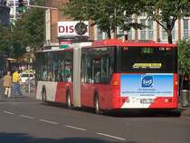 Linie 22(M O530G) steht Abfahrtsbereit am Aachener Elisenbrunn. 22.09.07