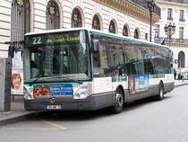 Citelis Line Nr 3023 der Linie 22, an der Haltestelle  Opera  am 02/10/10.
