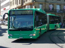 BVB - Mercedes Citaro  Nr.716  BS 6675 unterwegs auf der Linie 34 in der Stadt Basel am 12.09.2010