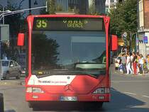 Linie 35, befahren von einem Mercedes O530G, in Richtung Vaal Grenze. 22.09.07