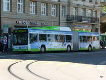 BVB - Mercedes Citaro  Nr.728  BS 6687 unterwegs auf der Linie 34 in der Stadt Basel am 12.09.2010