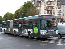 Irisbus Citelis 18 Nr 1817 der Linie PC 3, an der Haltestelle  Porte de Clignancourt  am 04/10/10.