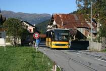Der Davoser Integro GR 101'652 hat am Morgen des 7.10.2010 Alvaneu Dorf in Richtung Davos verlassen. 