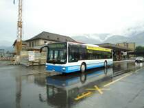 BSW Sargans Nr. 341/SG 297'514 MAN am 13. August 2010 Sargans, Bahnhof