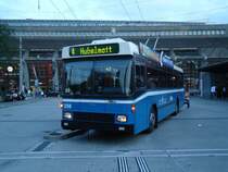 VBL Luzern Nr. 258 NAW/R&J-Hess Trolleybus am 13. August 2010 Luzern, Bahnhof