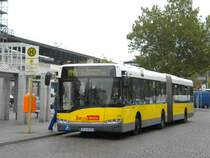 Solaris Urbino auf der Linie M45 nach Spandau Johannesstift am S+U Bahnhof Zoologischer Garten.