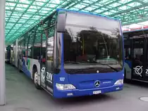 VZO-Mercedes Citaro Nr.107 im Vzo Depot in R�ti ZH am 10.10.10