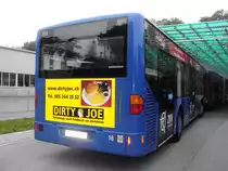 VZO-Mercedes Citaro NR.16 * R�ti * im Vzo Depot in R�ti ZH am 9.10.10 