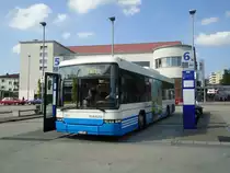 WilMobil, Wil Nr. 250/SG 33'072 Volvo/Hess (ex BOS Wil Nr. 21) am 21. August 2010 Wil, Bahnhof