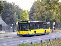 Mercedes-Benz O 530 I (Citaro) als SEV f�r die Stra�enbahnlinie M13 zwischen Wedding Virchow-Klinikum und Wei�ensee Gustav-Adolf-Stra�e/Amalienstra�e.