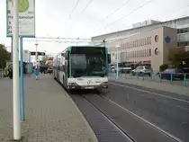 Bus des RNV am Heidelberger Hbf am 15.10.10