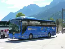 MAN Lion`s Coach Reisecar in Posciavo am 15.09.2010