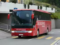 Setra S 415 GT-HD Reisecar unterwegs in Pontresina am 16.09.2010