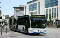 Stra�enbahn Hagen 980 (HA DF 980).
Hagen Stadtmitte, 6.6.2010.