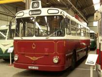 Vetra-Berliet VBH 85, Wagen 1707 der Stadt Lyon, Jahrgang 1963, im AMTUIR Museum.