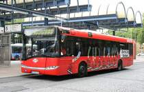 BOGE 0616 (BO GE 616) macht Werbung fr den Media Markt.
Bochum HBF, 6.6.2010.