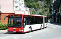 MVG (MK V 413) am 26.6.2010 mit der Linie 1 nach Hemer ZOB in Hagen Hohenlimburg.