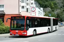MVG (MK V 417) mit der Linie 1 nach Hemer in Hagen Hohenlimburg am 26.6.2010.