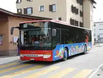 Engadin Bus - Setra S 415 NF GR 100101 unterwegs auf der Linie 6 in Samedan am 16.09.2010
