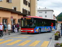 Engadin Bus - Setra S 415 NF GR 100103 unterwegs auf der Linie 5 in Samedan am 13.09.2010
