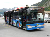 Engadin Bus - Setra S 415 NF GR 100107 unterwegs auf der Linie 2 in Pontresina am 14.09.2010