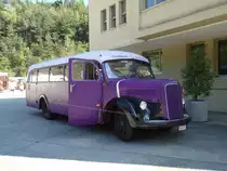 Aus Belgien: OBH-772 Mercedes am 22. August 2010 Thayngen, Wohnbustreffen