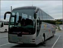 MAN Lion's Coach aufgenommen beim morgen spaziergang in Passau. 16.09.2010