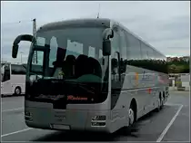 MAN Lion's Coach aufgenommen beim morgen spaziergang in Passau. 16.09.2010