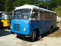 ZH 94'923 Saurer-OM am 22. August 2010 Thayngen, Wohnbustreffen