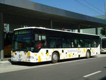 SB Schaffhausen Nr. 24/SH 54'324 Mercedes Citaro (ex Rattin, Neuhausen Nr. 24) am 22. August 2010 Schaffhausen, Bahnhof