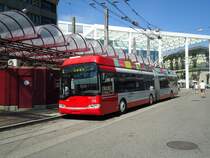 SW Winterthur Nr. 176 Solaris Gelenktrolleybus am 22. August 2010 Winterthur, Hauptbahnhof