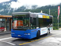 Postauto / Ortsbus Scuol - Neoplan  GR 159302 beim Bahnhof Scuol-Trasp am 13.09.2010