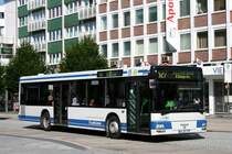 Stra�enbahn Hagen 727 (HA DF 727(.
Hagen Stadtmitte, 26.6.2010.