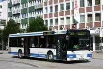 Stra�enbahn Hagen 727 (HA DF 727(.
Hagen Stadtmitte, 26.6.2010.