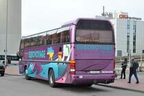 Reisebus aus der Kiev, in Hannover am 24.10.10.