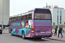 Reisebus aus der Kiev, in Hannover am 24.10.10.