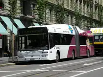Volvo Bus mit der Betriebsnummer 831 mit Vollwerbung auf der Linie 17. Die Aufmahne stammt vom 04.06.2010.