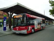 Busland, Koppigen Nr. 36/BE 604'730 Solaris am 23. August 2010 Brugdorf, Bahnhof (mit Vollwerbung f�r  OTTO'S )