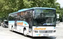 Eberhardt/Selz Reisen (LB ER 83).
Stuttgart Feuerbach Bahnhof, 28.6.2010.