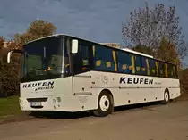 Iveco Iresbus Axer von Keufen Reisen am 26.10.2010 an der Feuerwache 3 in Aachen.