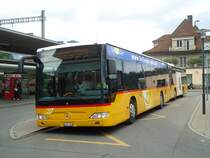 PostAuto Bern BE 653'387 Mercedes Citaro am 23. August 2010 Spiez, Bahnhof