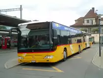 PostAuto Bern BE 653'387 Mercedes Citaro am 23. August 2010 Spiez, Bahnhof