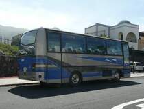 10.10.10,Van Hool an der Playa de Caleta auf Teneriffa.