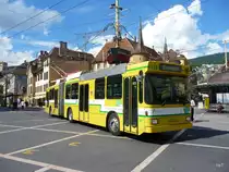 TN - NAW-Hess Trolleybus Nr.116 unterwegs auf der Linie 8 in Neuchatel am 12.09.2010