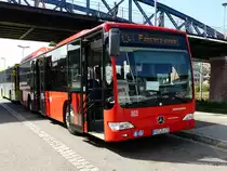 S�dbadenbus - Mercedes Citaro FR.JS 475 bei den Bushaltestellen beim Bahnhof Freiburg i.B. am 22.09.2010