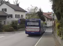 VZO-Mercedes Citaro NR.110 bei der Haltestelle Hombrechtikon,D�rfli am 22.10.10 